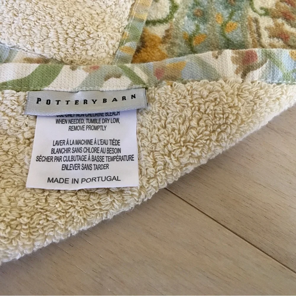Pottery Barn organic cotton wash cloth
